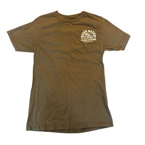 Eddie Bauer graphic t Shirt olive green Size S